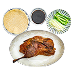 Roast Breast Duck With Beansprouts & Sauce 