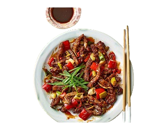 Crispy Shredded Beef With Sauce 