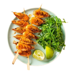 King Prawn Satay 