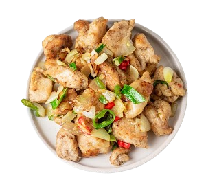 Roast Breast Chicken With Beansprouts & Sauce 