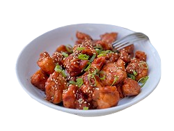 Chicken With Garlic & Spicy 