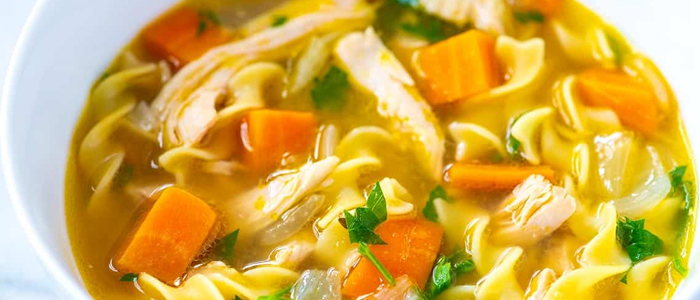 Chicken & Mushroom Soup 