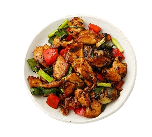 Chicken With Green Pepper & Black Bean Sauce 