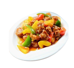 Bbq Pork With Pineapples 