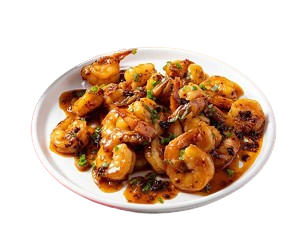 King Prawn With Oyster Sauce 